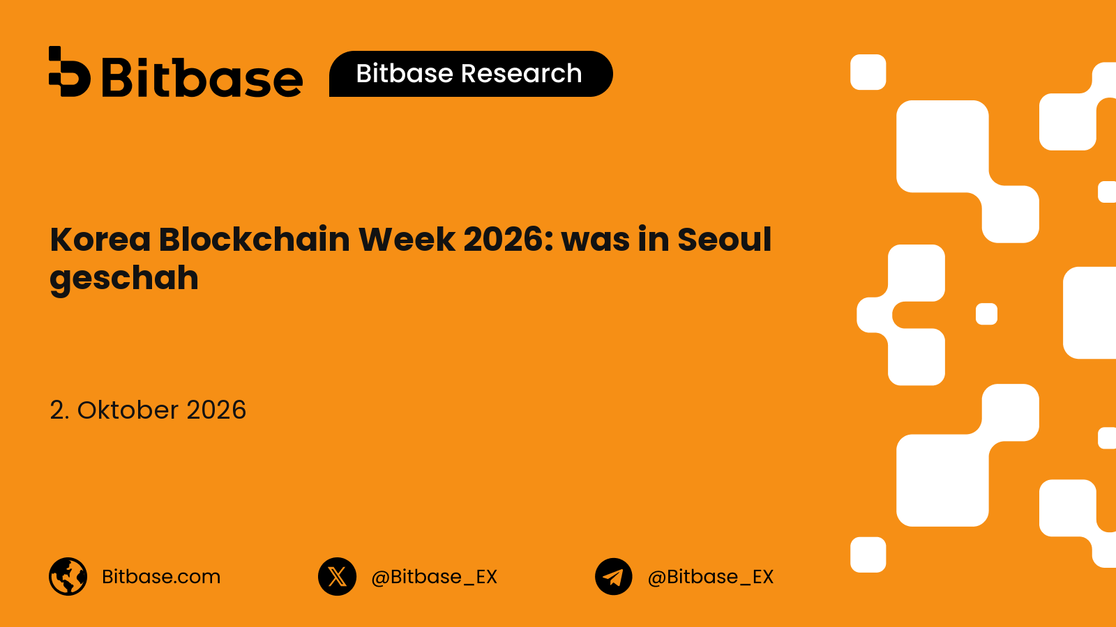 Korea Blockchain Week 2026 im Rückblick: was in Seoul geschah – Sprecher und Teilnahme