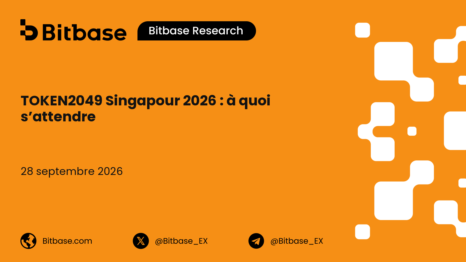 TOKEN2049 Singapour 2026 : à quoi s’attendre, dates, intervenants et billets